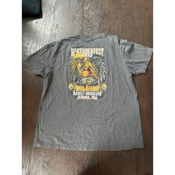 Various Harley Davidson men’s tshirt bundle - 6 shirts B36 - Picture 8 of 12